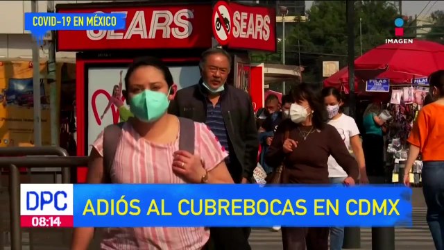 CDMX dice adiós al cubrebocas en espacios abiertos, experto explica detalles: