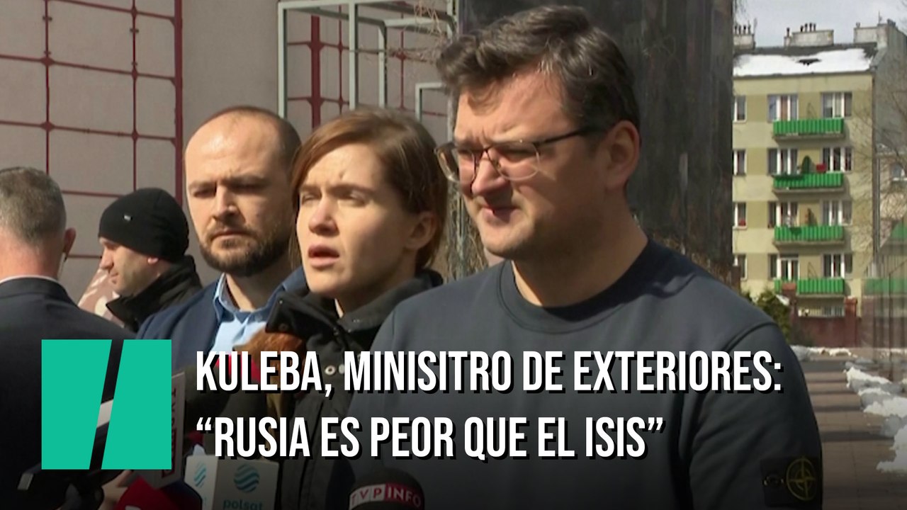 Kuleba, tras la masacre de Bucha: "Rusia es peor que el ISIS"