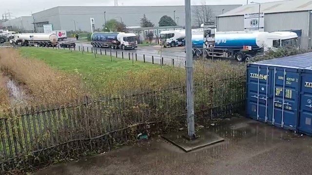 Just Stop Oil, with support from Extinction Rebellion, protest against fossil fuel use at 10 depots nationwide