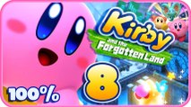 Kirby and the Forgotten Land Walkthrough Part 8 (Switch) 100% World 4 - Level 1   2