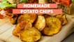 How to Make Crispy Homemade Baked Potato Chips