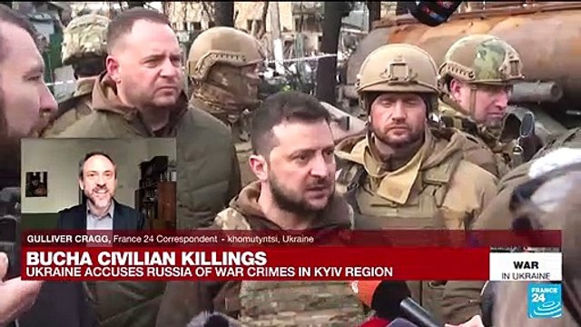 Bucha civilians killings: Outrage grows over 'war crimes'