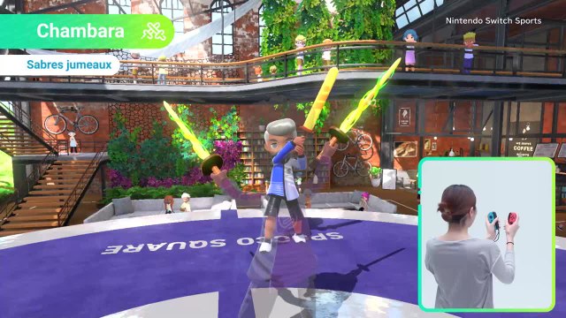 Nintendo Switch Sports : le jeu de sport nous montre ses nouveautés !