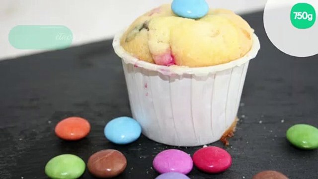 Muffins aux smarties