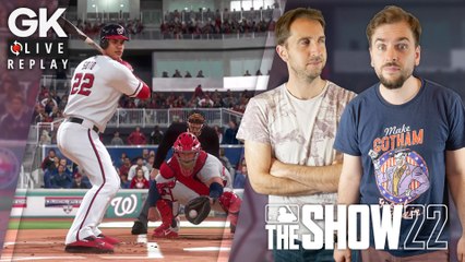 [GK Live Replay] MLB The Show 22, en totale initiation ⚾