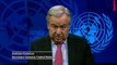 UN secretary general  António Guterres launches the IPCC report on climate change: 'we are on a fast-track to climate disaster'