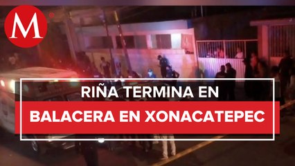 Balacera en Santa María Xonacatepec deja al menos 4 heridos