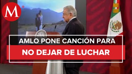 AMLO ameniza La Mañanera con música de Amaury Pérez