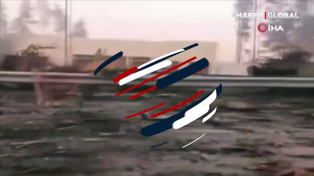 Rus ordusundan temizlenen Kiev-Jitomir kara yolundan çarpıcı görüntüler