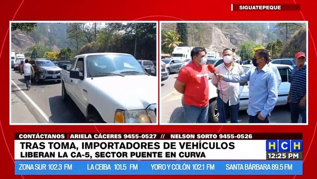 ¡No hay paso! Importadores de vehículos usados se toman accesos