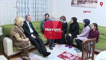 Cumhurbaşkanı Erdoğan bir ailenin iftarına konuk oldu