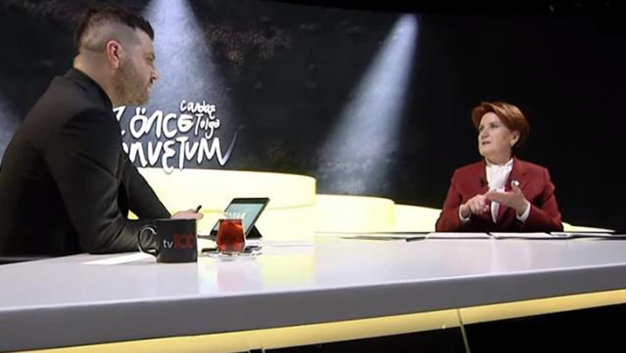 Meral Akşener'e canlı yayında Kılıçdaroğlu, İmamoğlu ve Yavaş'ın cumhurbaşkanı adaylığı ihtimali soruldu