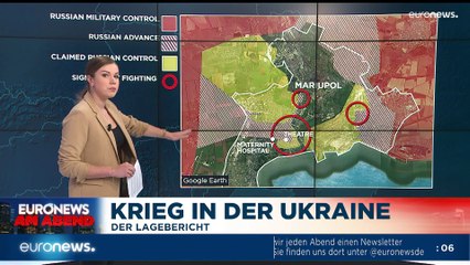 Selenskyj in Butscha, am Ort des Grauens - Euronews am Abend 04.04.22