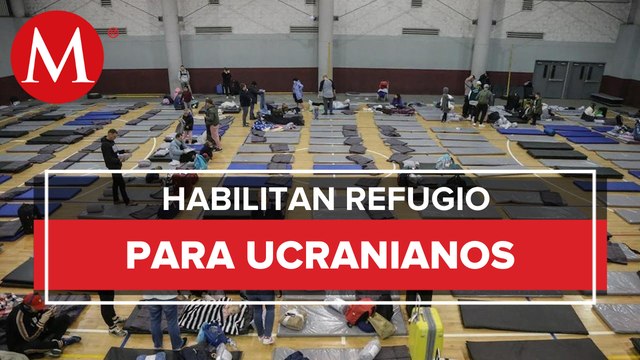 Habilitan albergue en Tijuana para recibir a refugiados ucranianos