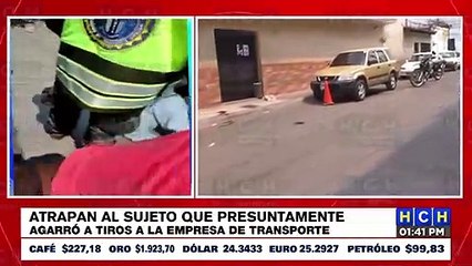 ¡VIDEO! Captan momento en el que un supuesto sicario fue sometido tras atentado en Comayagüela