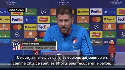Quarts - Simeone : "C'est le rêve de tout entraîneur"