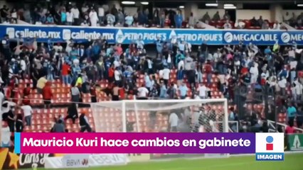 Mauricio Kuri hace cambios en gabinete tras violencia en el Estadio Corregidora