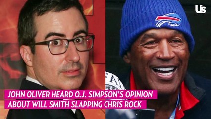 John Oliver Shuts Down O.J. Simpson’s Comments About the Oscars Slap