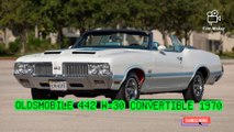 1970 OLDSMOBILE 442 W-30 CONVERTIBLE . Classic cars