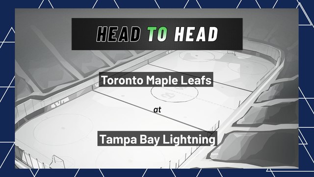 Toronto Maple Leafs At Tampa Bay Lightning: Moneyline, April 4, 2022