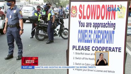 PNP, nagsumite na ng listahan na posibleng 'areas of concern' para sa Eleksyon 2022 | UB