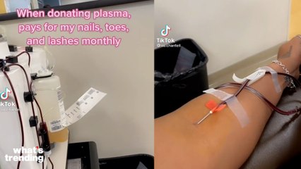 Viral TikTok Shows User Selling Her Plasma for Spending Money