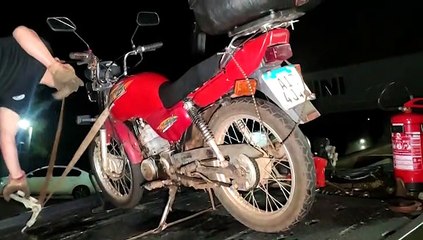 Motocicleta com registro de furto é recuperada