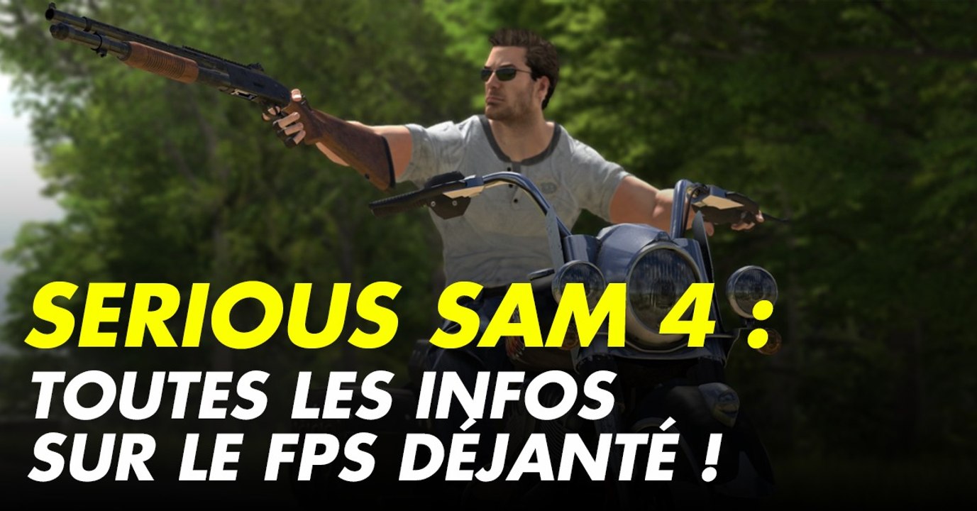 Serious Sam 4 (PC) : date de sortie, trailer, news et gameplay du fps