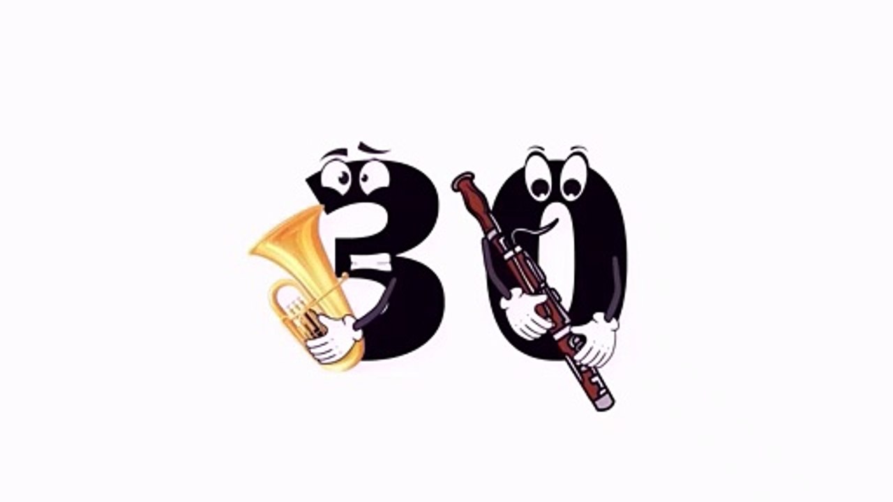 30 Second Countdown Timer With Band Instruments