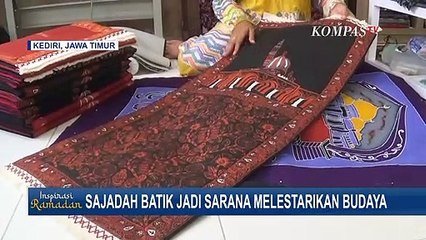 Sajadah Batik Bermotif Unik, Bisa Jadi Pilihan Saat Idul Fitri Nanti