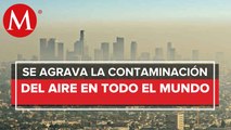 Casi toda la población mundial respira aire contaminado, según informe de OMS