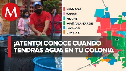 En Tamaulipas la Comapa Victoria inició el tandeo de agua