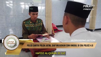 Polisi Santri Polda Jatim, Siap wujudkan SDM Unggul di Era Police 4.0