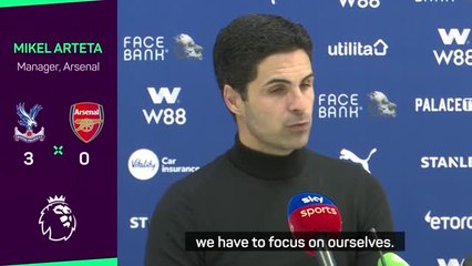 Скачать видео: Arteta still confident Arsenal can hold off Spurs in race for fourth