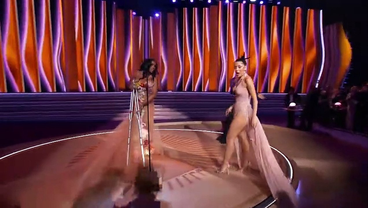 DOJA CAT & SZA Win Best Pop Duo Performance For “KISS ME MORE”  2022 GRAMMYs Acceptance Speech