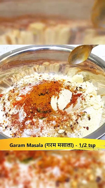 Crispy Masala Poori