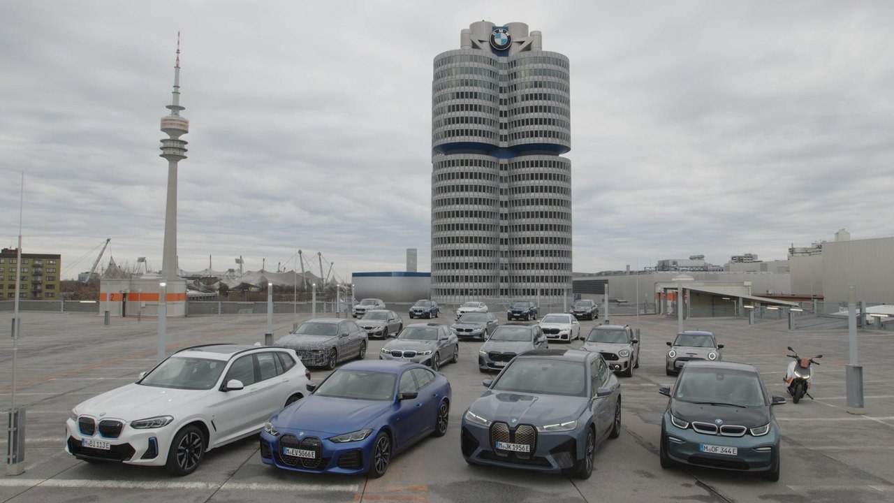 Die BMW “voll-elektrische Flotte“ im Frühjahr 2022
