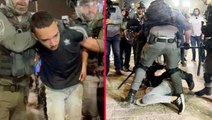 İsrail polisi, teravih namazı sonrası Filistinlilere saldırdı: 5 yaralı, 8 gözaltı