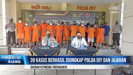 Polda DIY Ungkap Hasil Operasi Curat Progo 2022