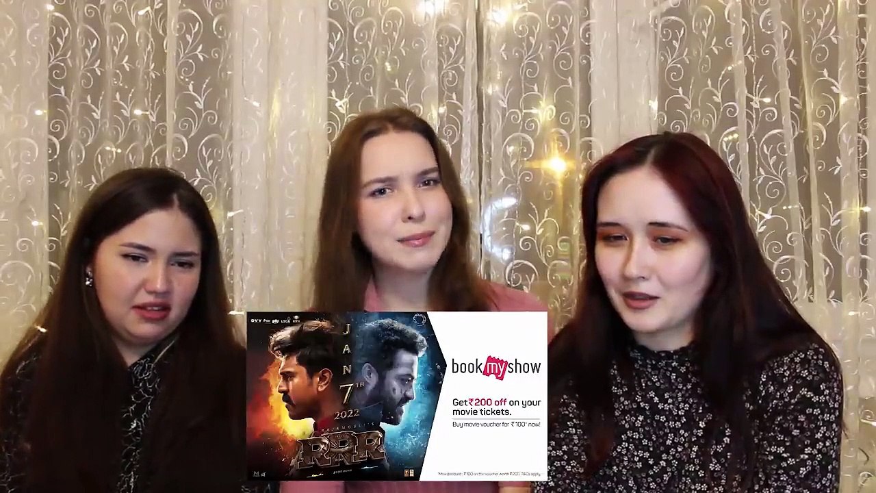 Russian Girls React to RRR Movie Trailer