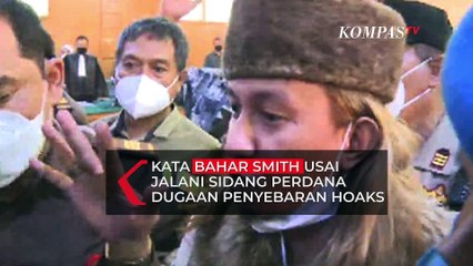 Kata Bahar Smith Usai Jalani Sidang Perdana: Saya akan Buktikan!