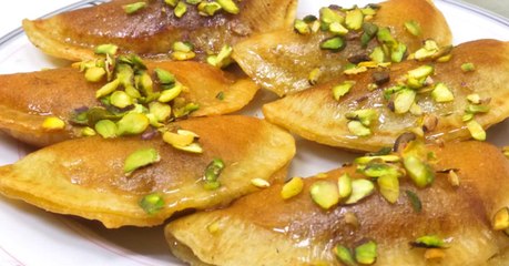 طريقة عمل القطايف بحشوة جوز الهند