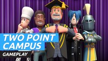 Two Point Campus - gameplay y vistazo rápido a nuevas funciones y herramientas