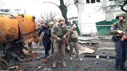 Kiev reitera que todos indicios apuntan a la comisión de crímenes de guerra en Bucha