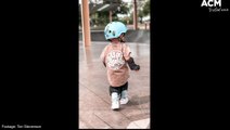 Meet 2-year-old skater boy Bankz Felcknoe-cocks | April 5, 2022 | Border Mail