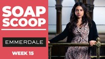 Emmerdale Soap Scoop! Meena’s trial begins | Rhona pushes Marlon to let April visit him
