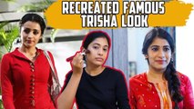 Recreated Famous Trisha Look for a Casual Day☺️‍ | Yennai Arindhaal | It's Nidhi