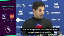 Arteta: Niederlage bei Palace 