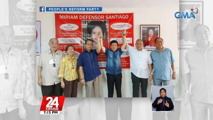 Rep. Rodante Marcoleta, inendorso sa pagka-senador ng PFP | 24 Oras