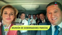 Gobernadores panistas se reúnen en Guanajuato
